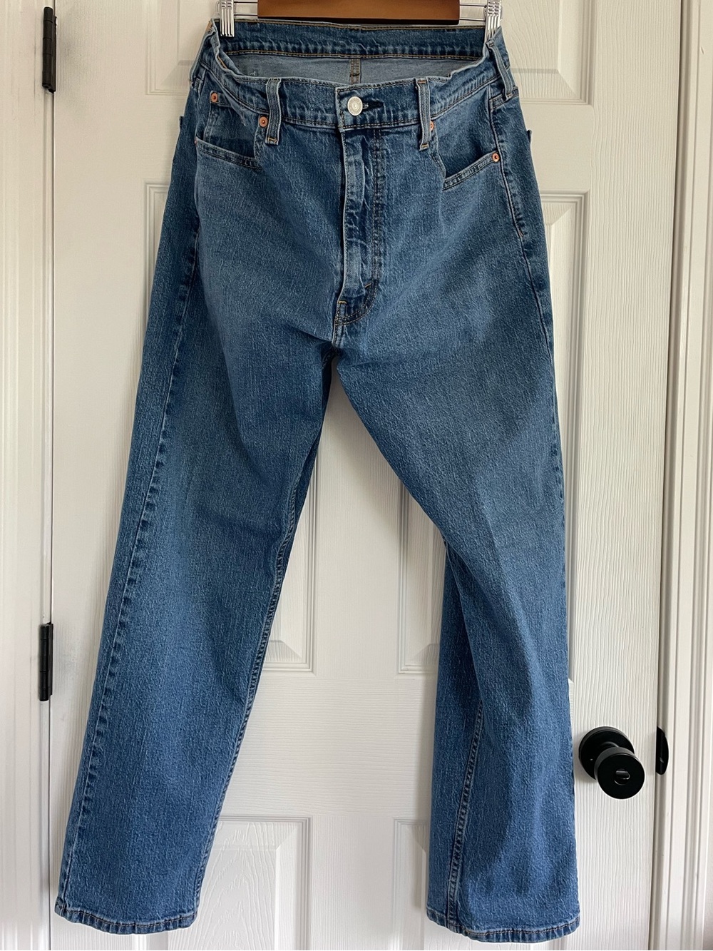 Levi’s 505 Men’s Straight Leg Jeans W38 L30 Medium Wash